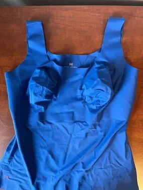 Ruby Ribbon Alternatives Ruby Ribbon | Tops | Ruby Ribbon Shapewear Magentic Blue Active Bra ...